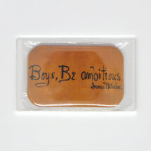 Boys,Be ambitious 長方形マグネット