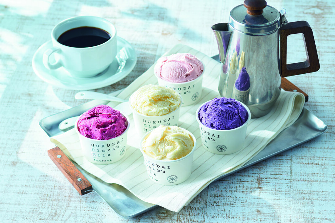 「HOKUDAI Clark’s Milk　アイスクリーム」の商品イメージ