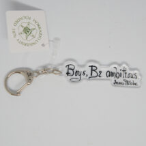 Boys,Be ambitious アクリルキーホルダー